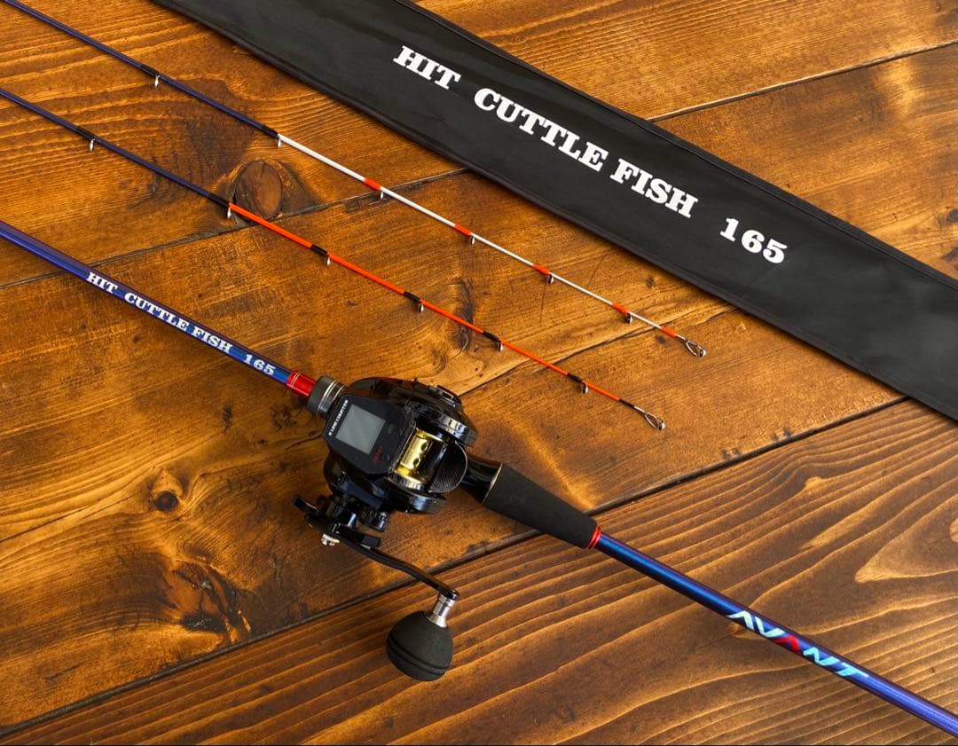 ジギングロッド　デジタルカウンター付きベイトリール　タイラバ　2wayティップ おり釣具 プロマリンCBマスカレードタイラバ662MHデジタルカウンター