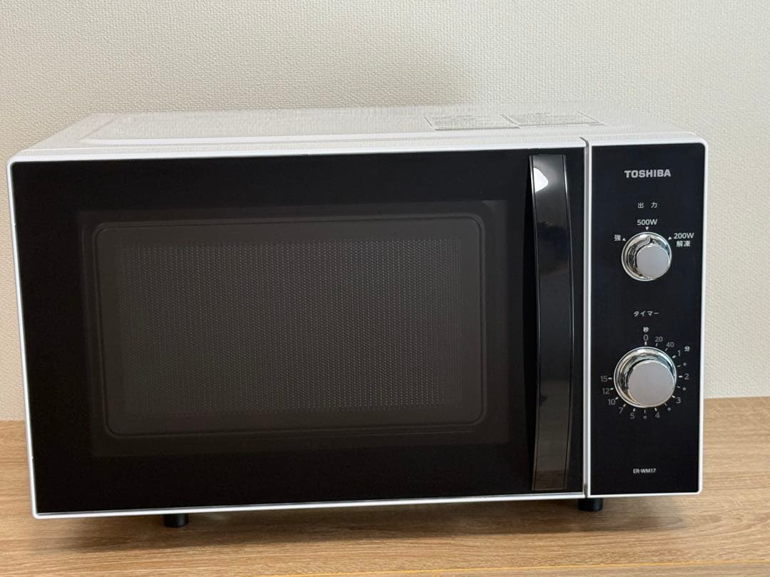 TOSHIBA 単機能電子レンジ ER-WM17 - メルカリ