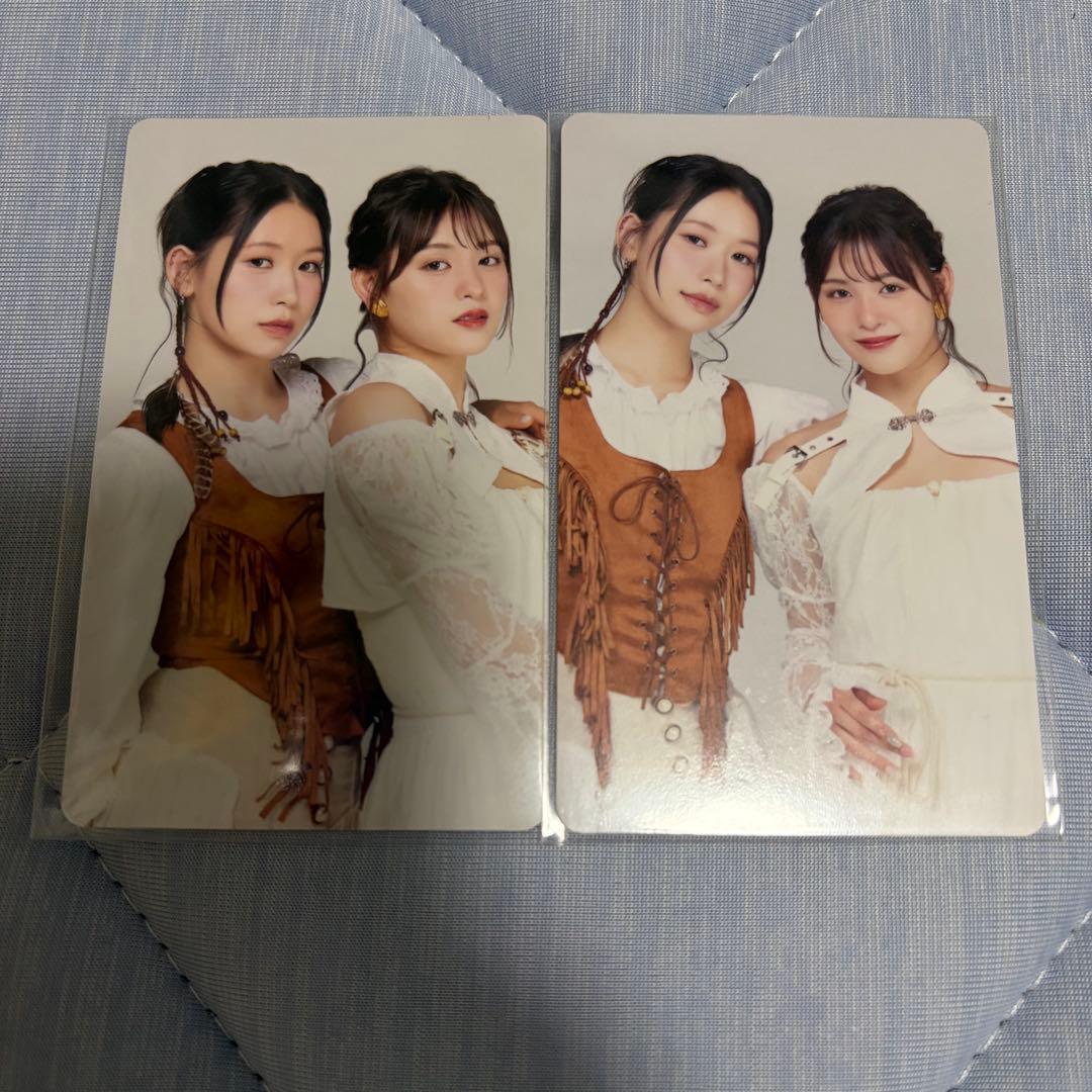 ME:I 笠原桃奈 石井蘭 ケミトレカ 2枚セット - メルカリ