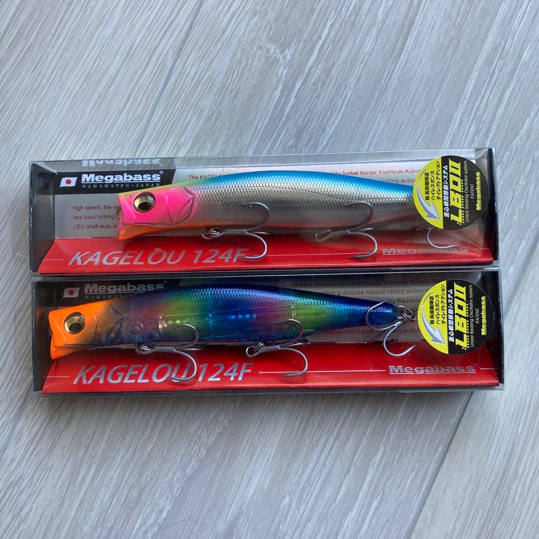 メガバス カゲロウ124F fimoオリカラ×2 - メルカリ