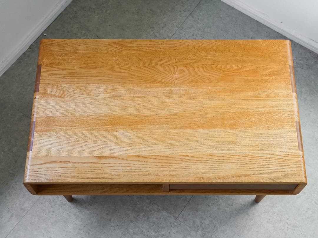 廃盤 ACTUS \"Symphony\" ローテーブル 無垢材 北欧モダン