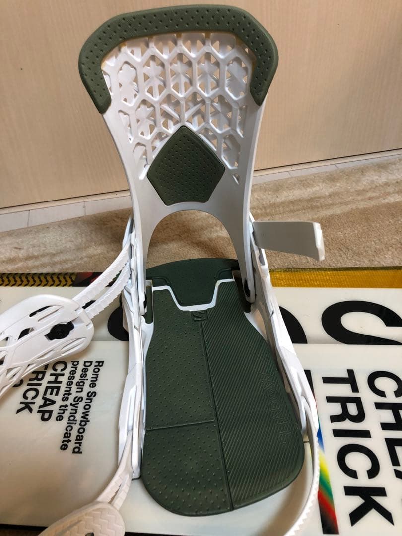 ロームSDS チープトリックスノーボード149cmサロモンビンディング3点