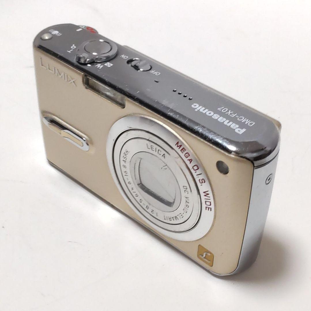 動作確認済み パナソニック LUMIX DMC-FX07 オールドコンデジ - メルカリ