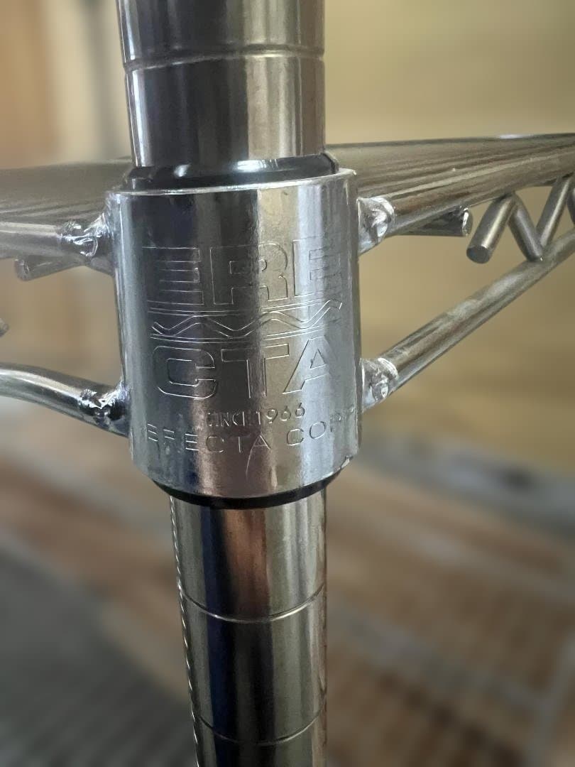 業務用スーパーエレクター 幅760奥行615 ソリッドシェルフ ワイヤー