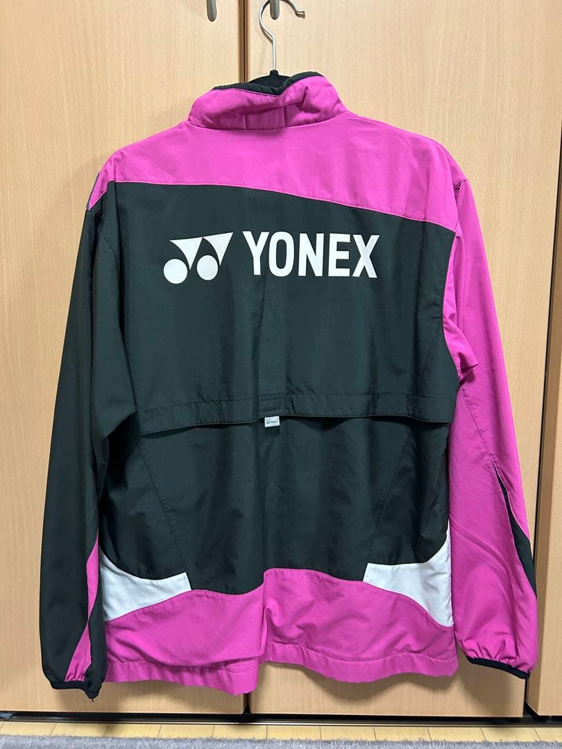 ヨネックス　ウォームアップウェア　ピンク　ウィンドブレーカー　限定モデル ヨネックス ウォームアップウェア ピンク ウィンドブレーカー 限定