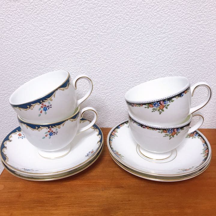 ❗️廃盤＆超貴重壺印❗️ウェッジウッド カップ&ソーサー 4客 - メルカリ