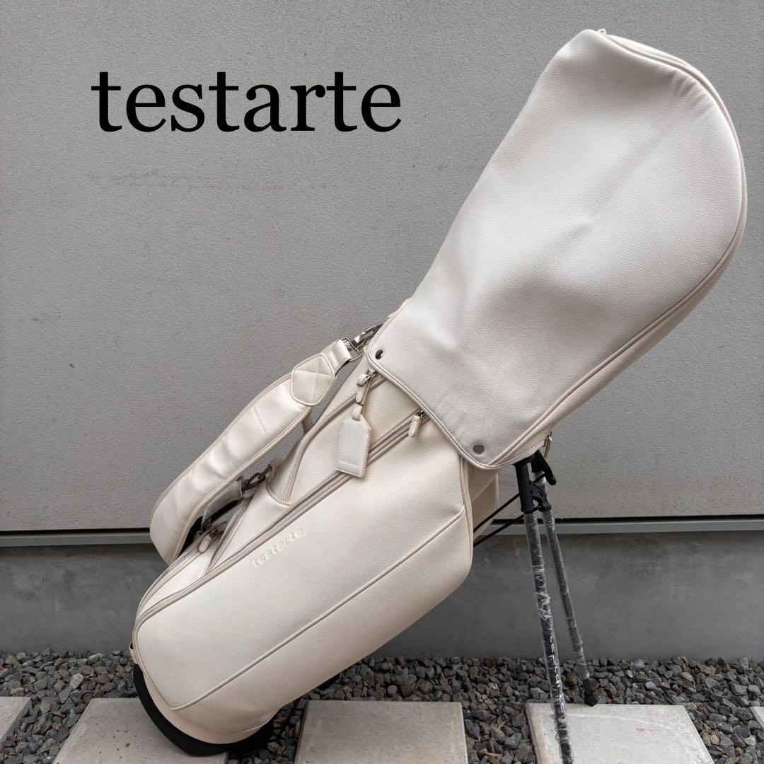 very　ゴルフ キャディバック テスタルテ TESTARTE 高級 testarte（テスタルテ） キャディバッグ ゴルフバッグ スタンド式 9.5