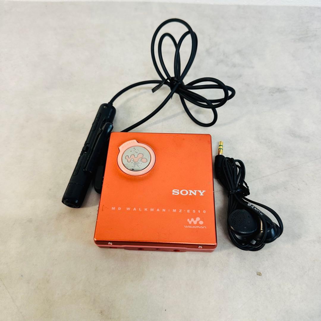 ジャンク SONY MZ-E510ポータブルMDプレーヤー - メルカリ