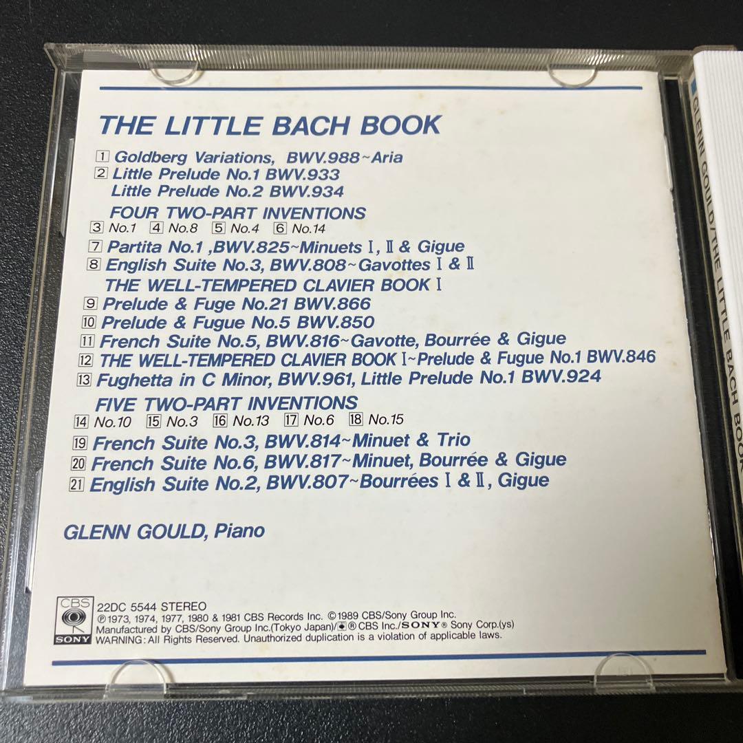 売約済】グレン・グールド／リトル・バッハ・ブック - メルカリ