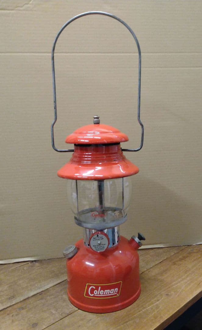 コールマンランタン200A 1959年 Coleman (コールマン) ガソリンランタン 1959年7月製 200A イエロー