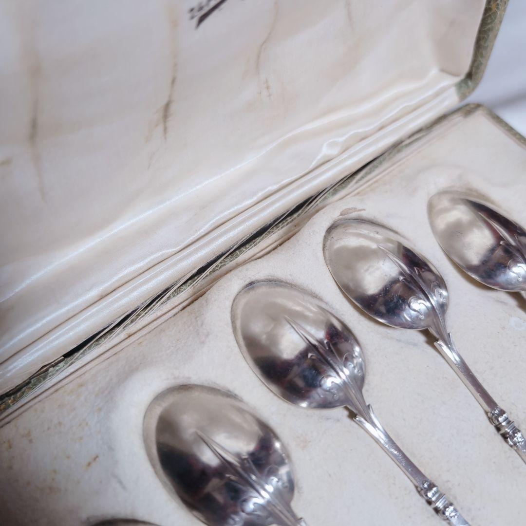 希少♪】 カルディヤック スプーン 6本セット ルネサンス 純銀