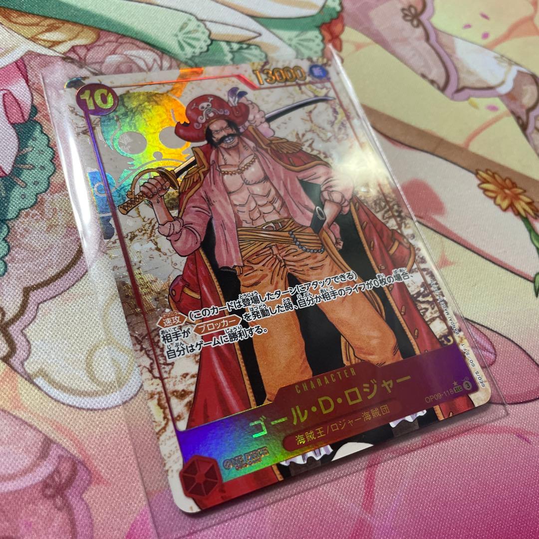 ワンピースカード ゴール・D・ロジャー SEC パラレル OP09-118 - メルカリ