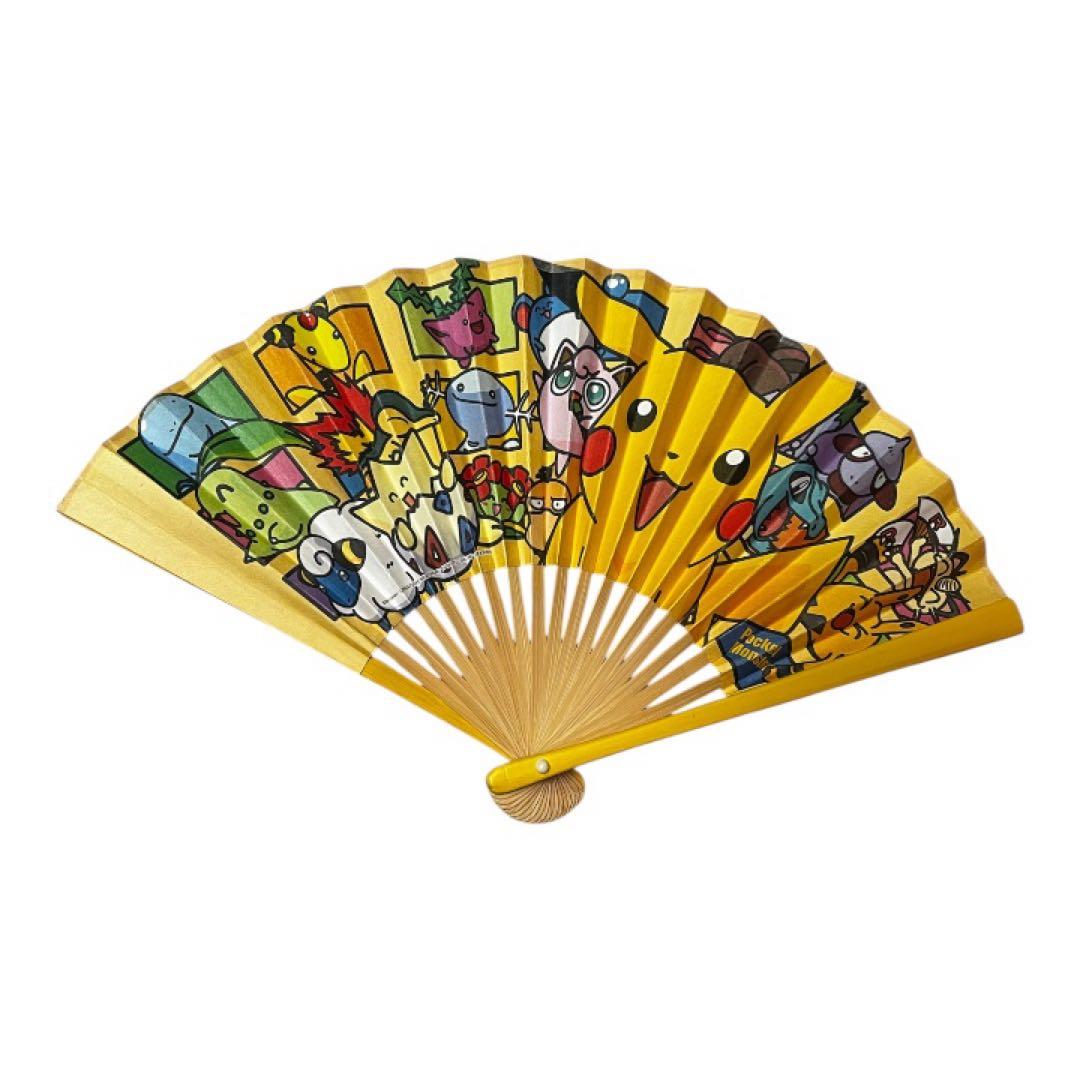 ポケモン 扇子 ピカチュウ ポケモンのいろんなキャラクター - メルカリ