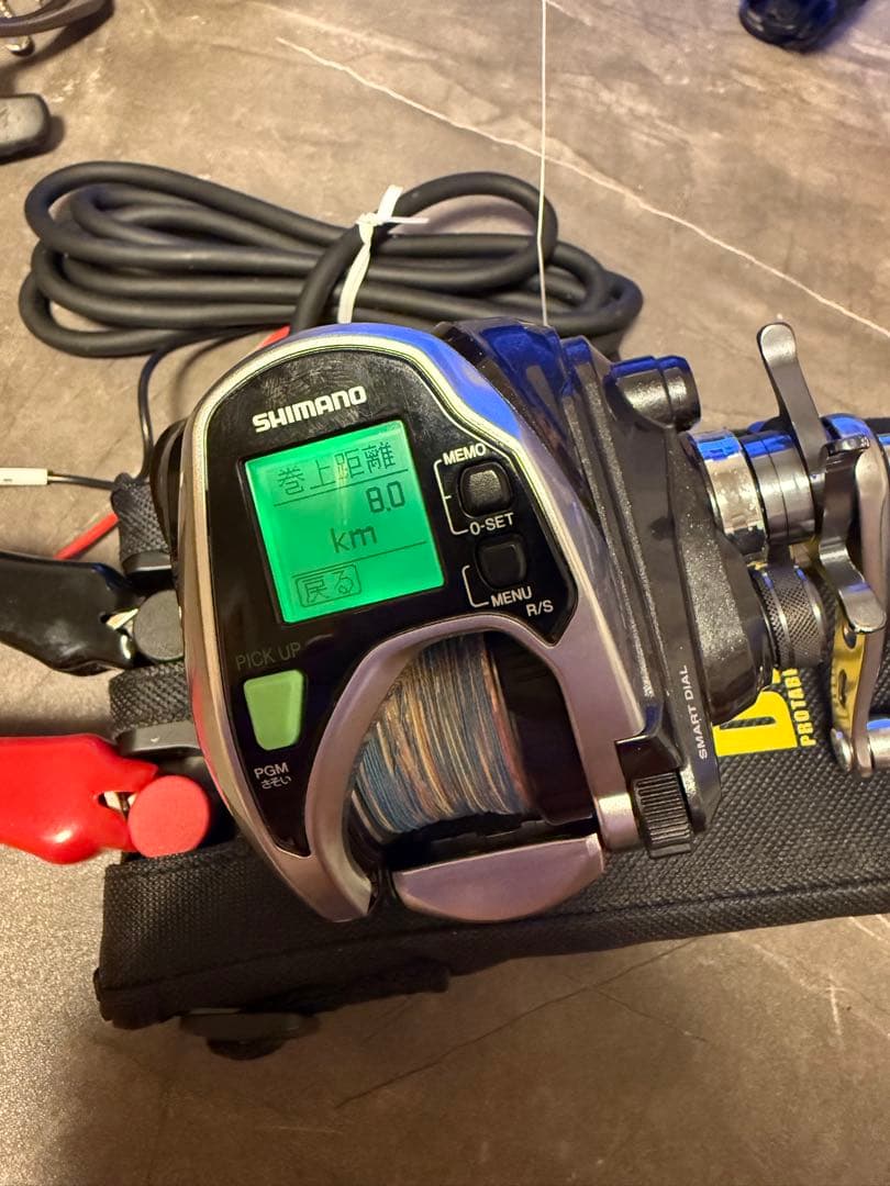 お値引き可能！SHIMANO ForceMaster 800 電動リール - メルカリ