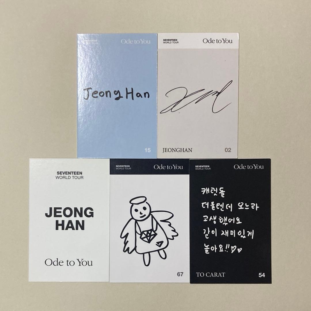 SEVENTEEN Ode to You ソウルコン トレカ ジョンハン - メルカリ