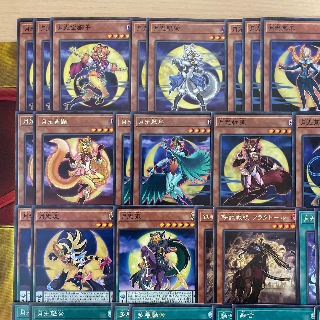 本格構築 月光デッキ ムーンライトデッキ 月光黄鼬 月光融合 月光舞