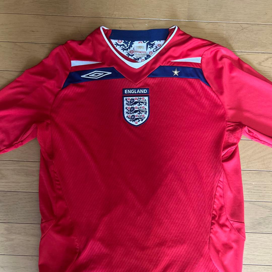 イングランド代表 Umbro 赤 長袖シャツ - メルカリ