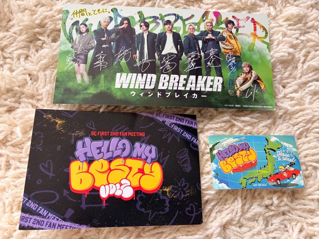 BE:FIRST ビーファースト ファンミ FC会員 ポストカード ジュノン