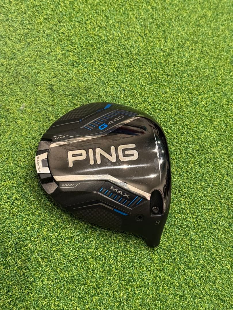 PING G440 ドライバー 9度　ヘッドのみ PING G440 LST ドライバーヘッド単品 (9度/10.5度)日本モデル正規品