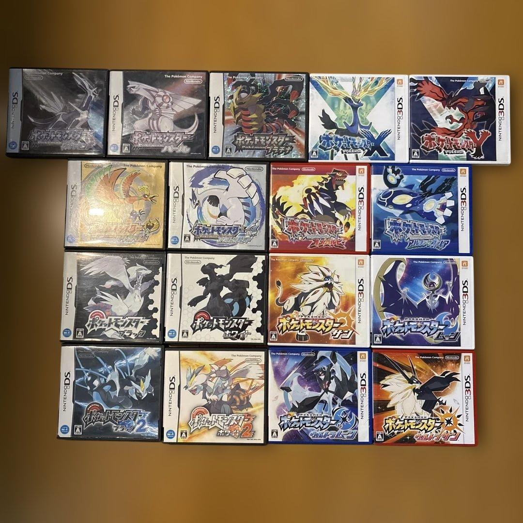 DS 3DSソフト ポケットモンスター 17本セット - メルカリ
