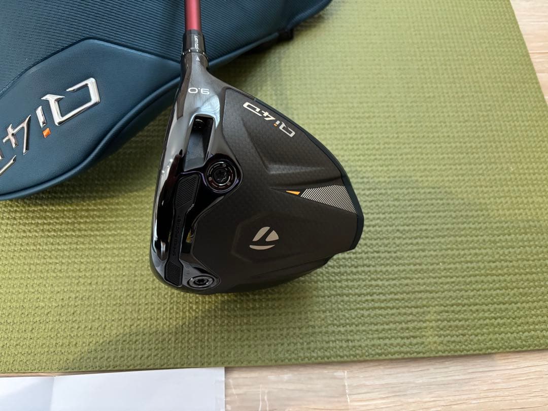 週末特価・ほぼ未使用】テーラーメード Qi4d 9° 24ベンタスレッド6s