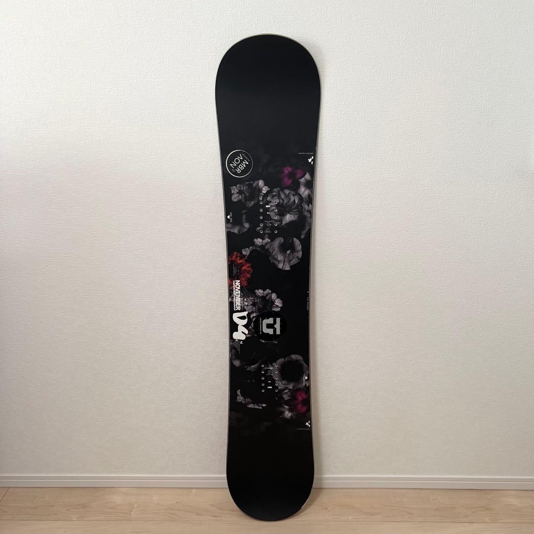 NOVEMBER D4 スノーボード 142 カバー付き グラトリ 花柄 - メルカリ