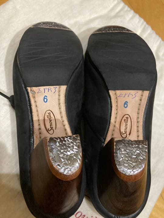 3/21迄お値下げ中】フラメンコ シューズ セノビージャ ヌバック/36