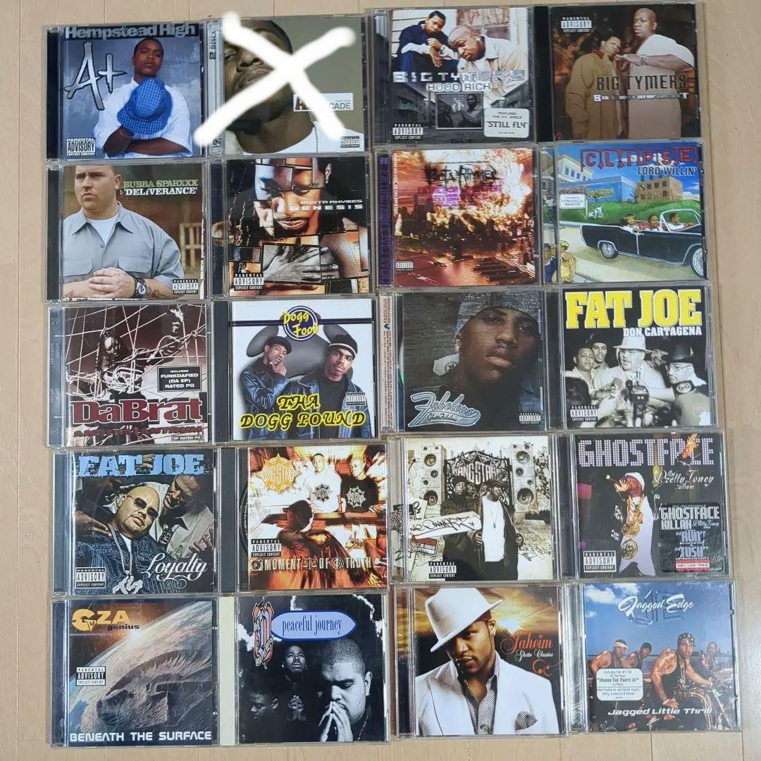 希少☆【名盤・廃盤・レア盤】90年代〜HIPHOP RAP CDまとめ売り88枚