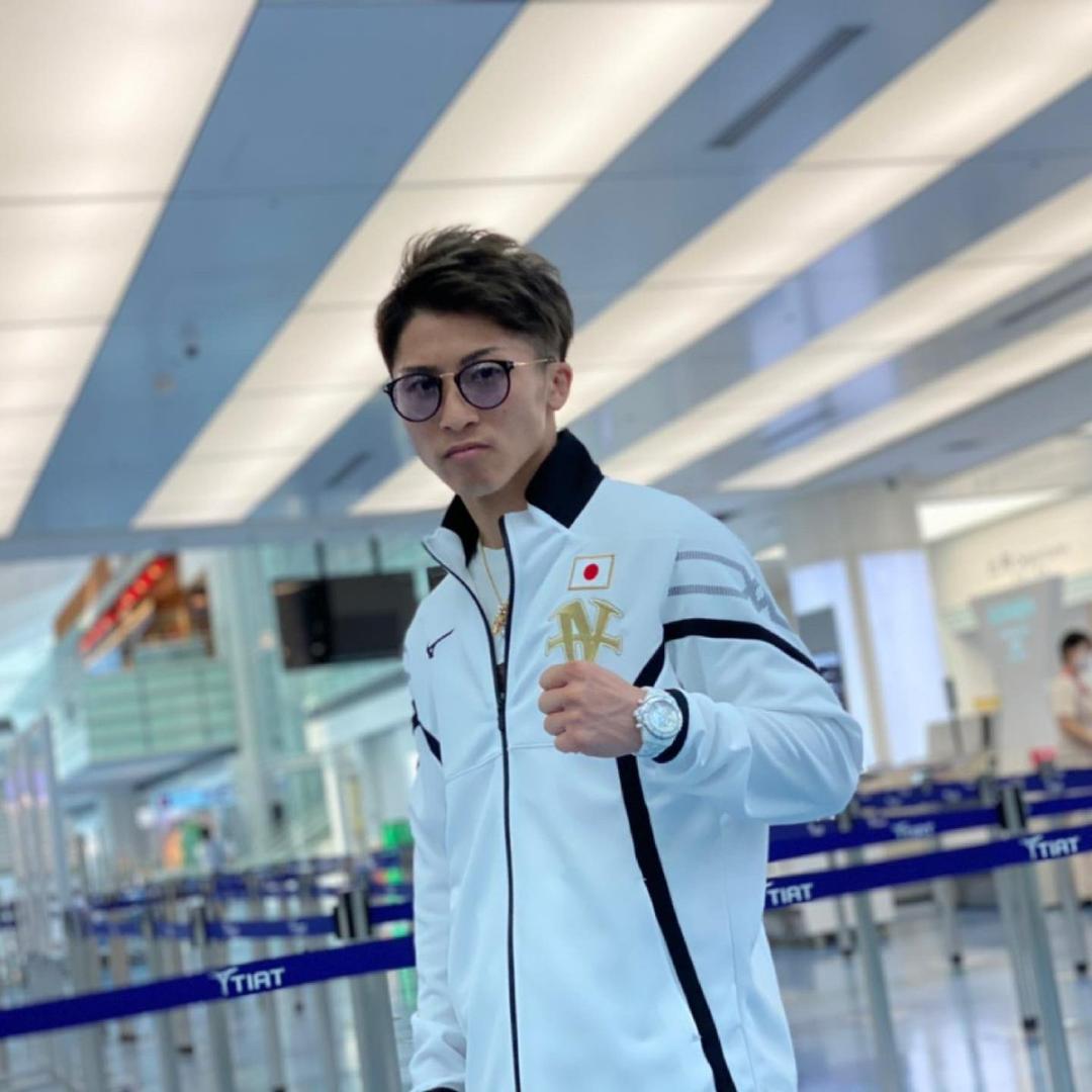 完全受注生産】井上尚弥 ラスベガス戦 ジャージ ミズノ L チーム