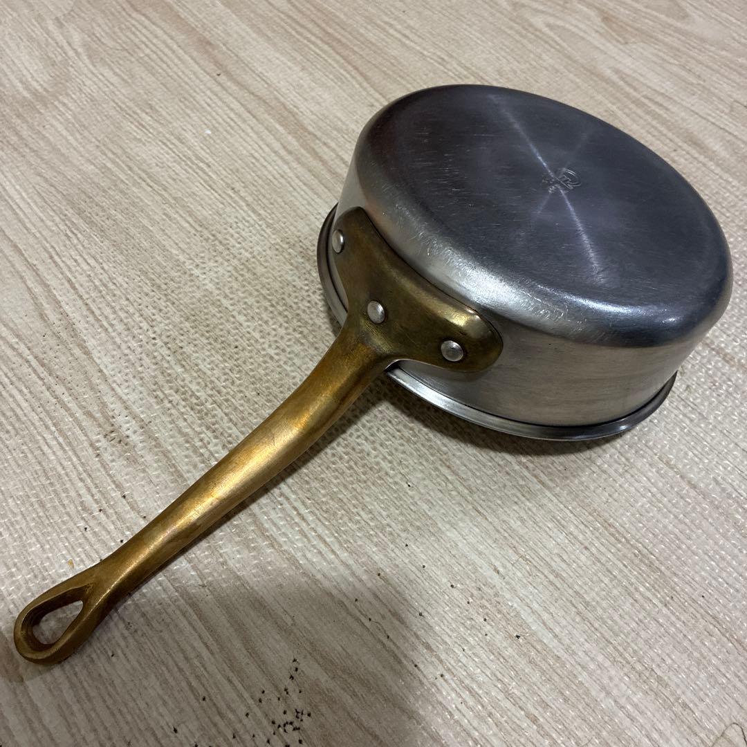 SAスーパーデンジステンレスSUS444ソテーパン浅型片手鍋18cm - メルカリ