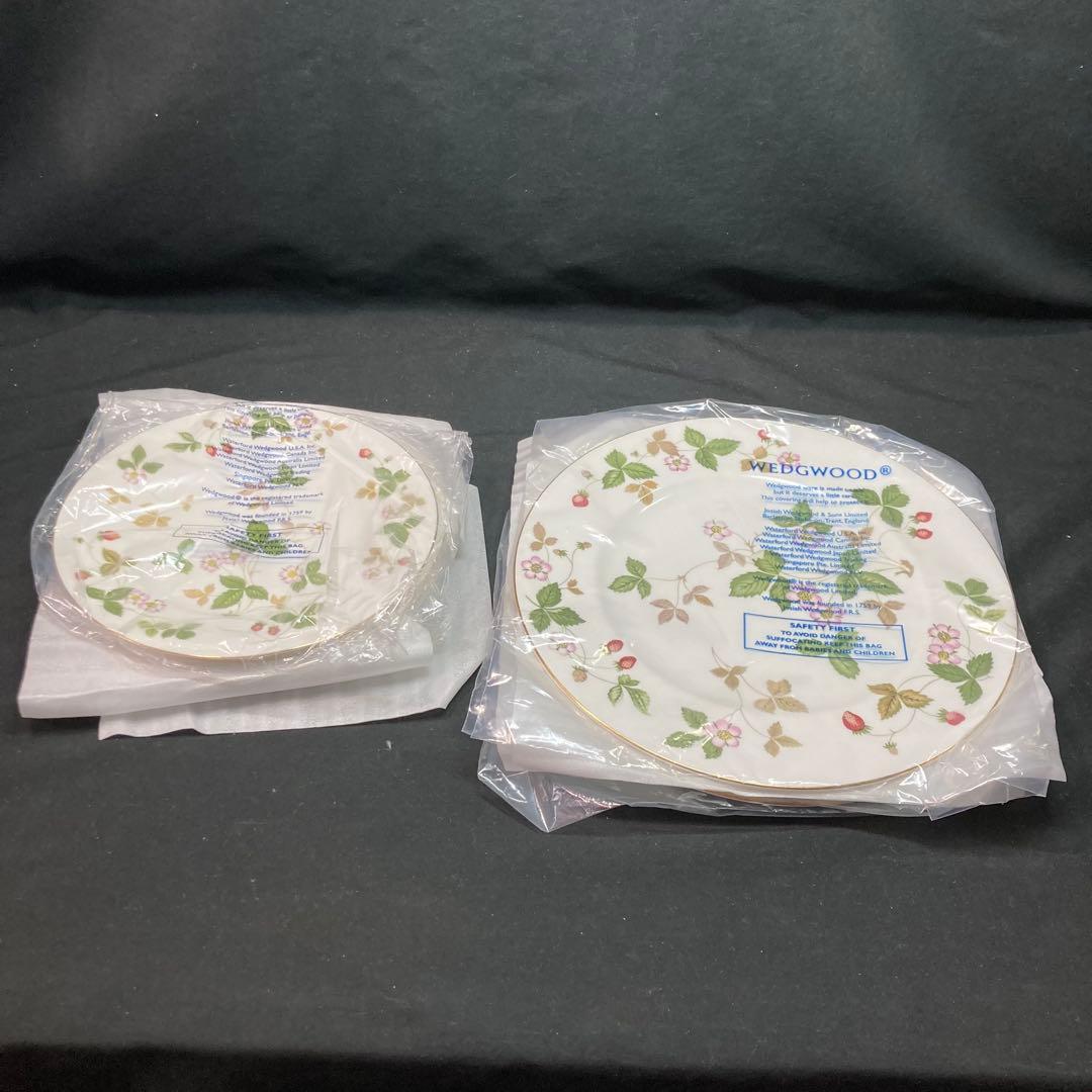 新品未使用】ウエッジウッド ワイルドストロベリー プレート 2種6枚