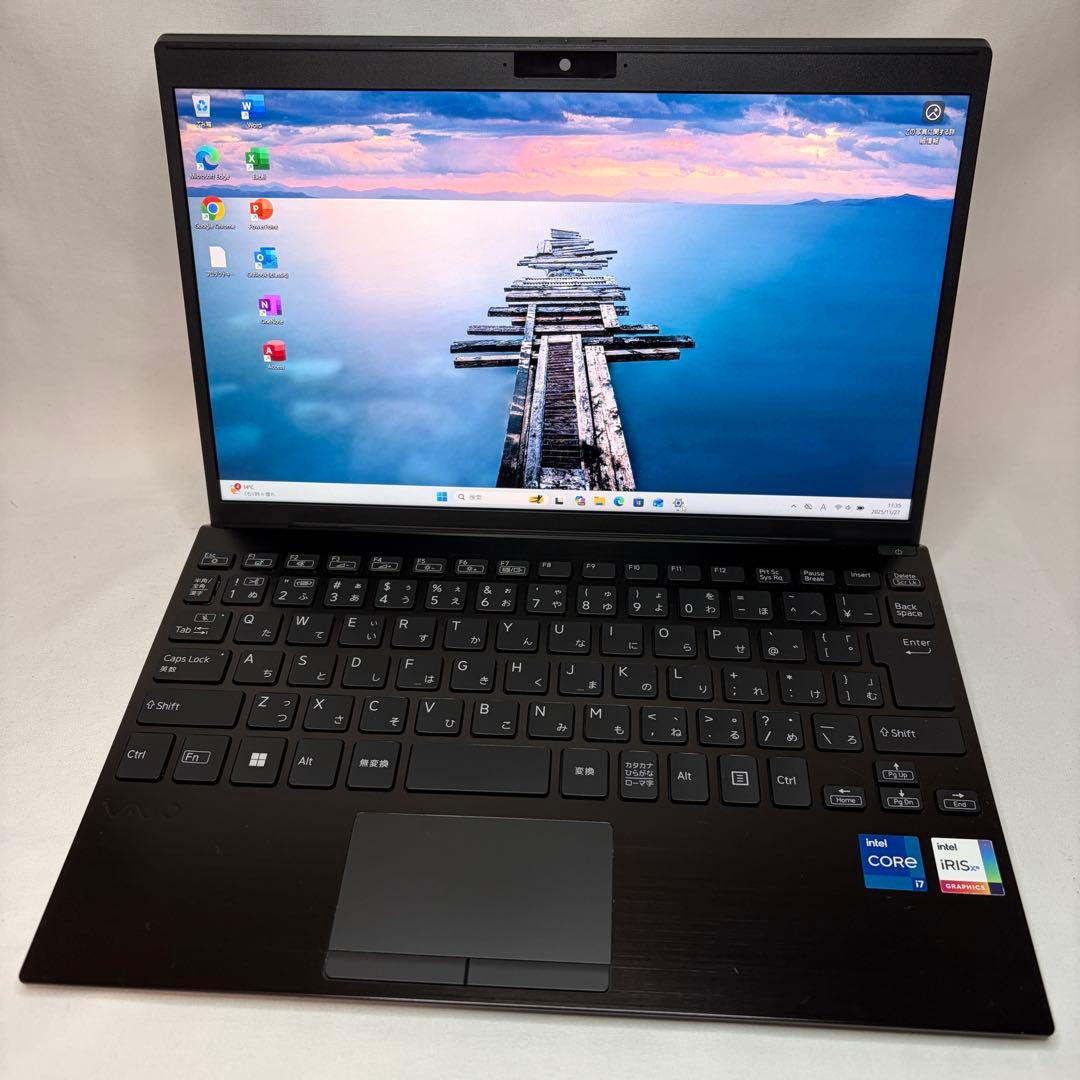 美品 VAIO Pro PJ VJPJ21 第11世代 高品質 i7 16GB オフィス