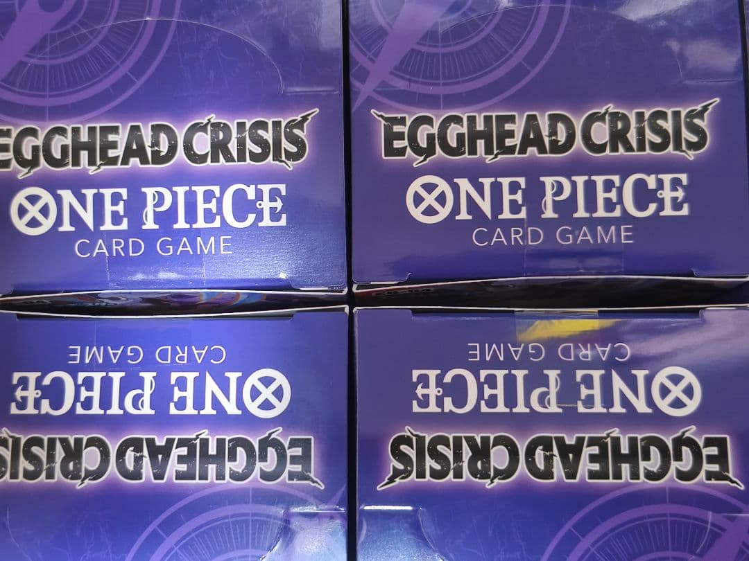 ワンピースカード EGGHEAD CRISIS EB-04 8BOX テープ付き - メルカリ