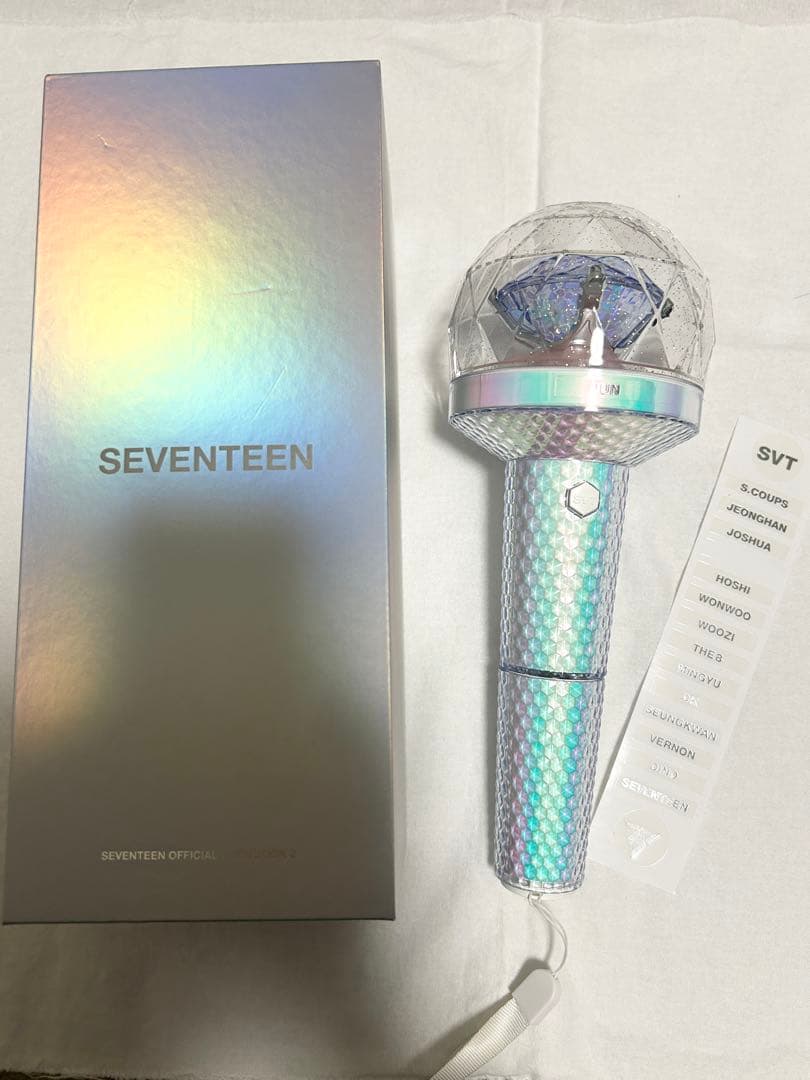 SEVENTEEN 公式ペンライト ペンライト ver.2 セブチ - メルカリ