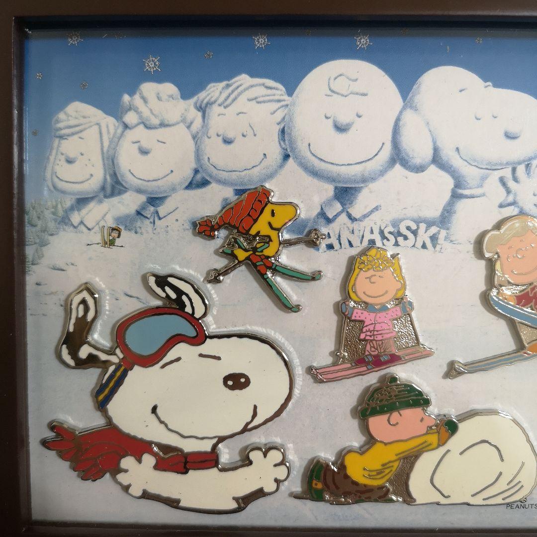 ☆希少☆スヌーピーANA´sスキーピンバッジセット