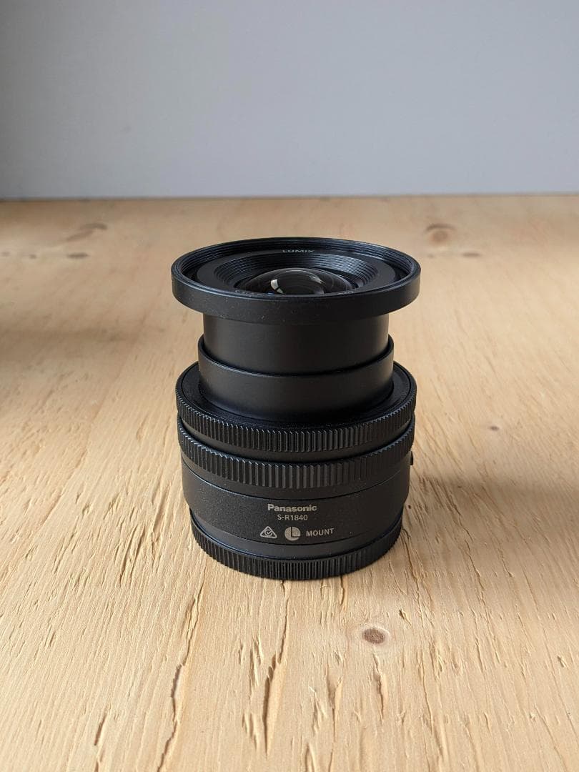 【超美品】LUMIX S 18-40mm F4.5-6.3 レンズ　箱付き