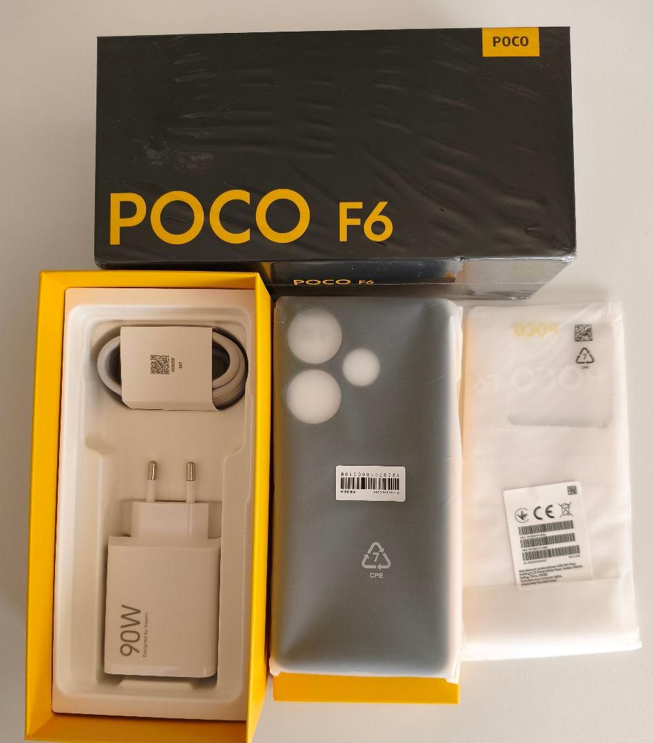 POCO F6 チタンカラー 12GB RAM 512GB ROM 極美品 - メルカリ