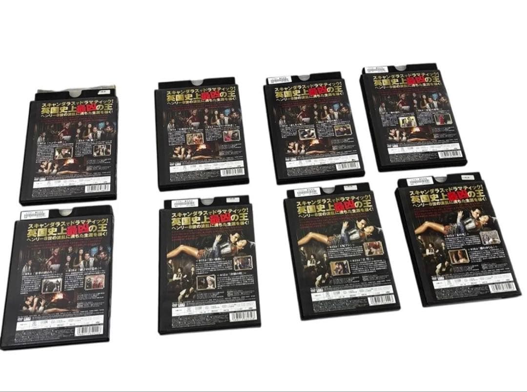 中古】チューダーズヘンリー8世と背徳の王冠」DVD 全19巻中18