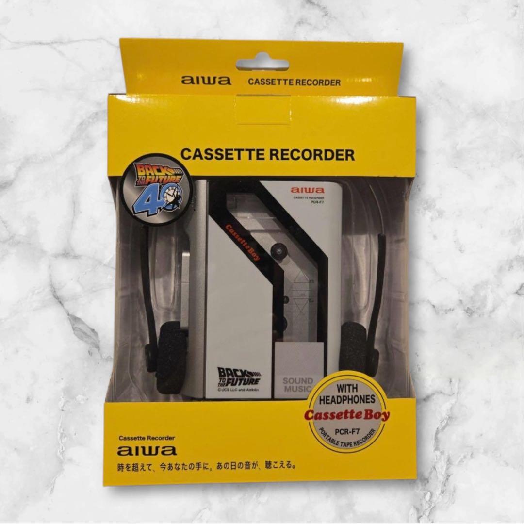 ドンキx aiwa】バック・トゥ・ザ・フューチャーコラボ商品カセット