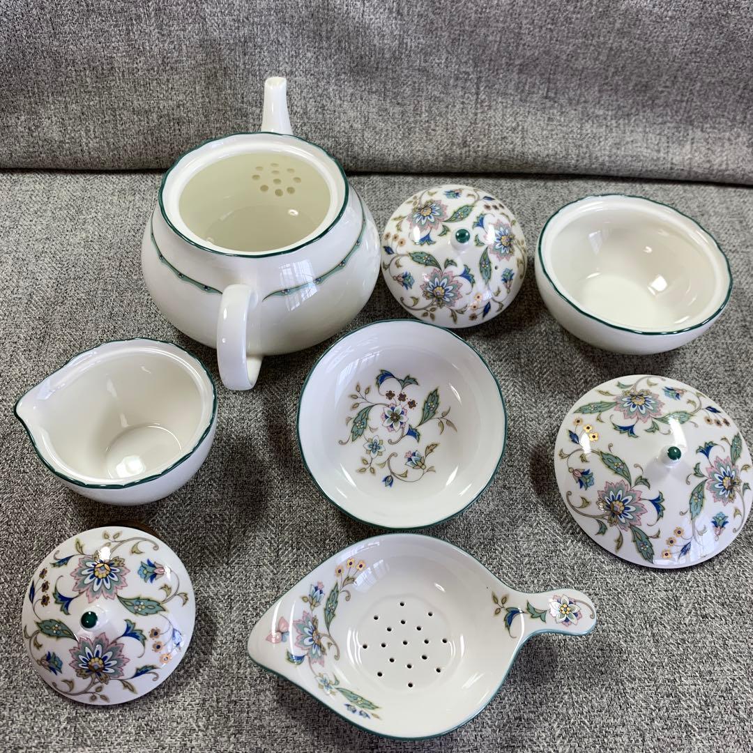 ノリタケ カリフパレス ティーセット ティーカップ＆ソーサー ポット