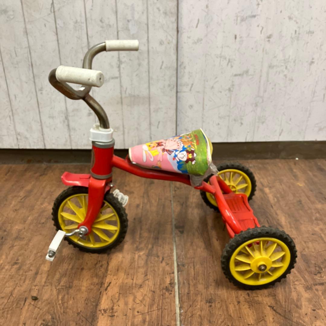 昭和レトロ バンビ ラブリーチャイルド ヴィンテージ 三輪車 レッド