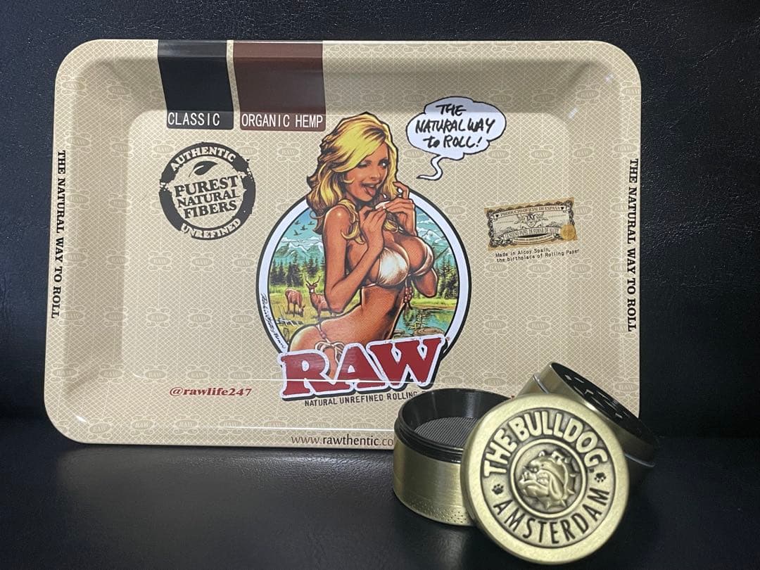 RAWトレー ローリングトレー 手巻きタバコ ロッキンジェリービーン