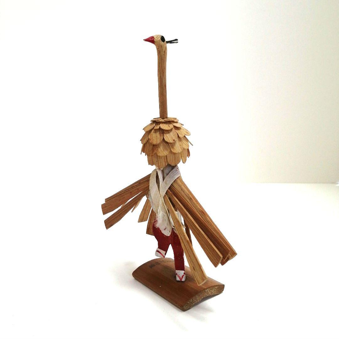 津和野竹人形 鷺舞 民芸品 郷土玩具 鳥玩具 縁起物 古道具 祇園祭