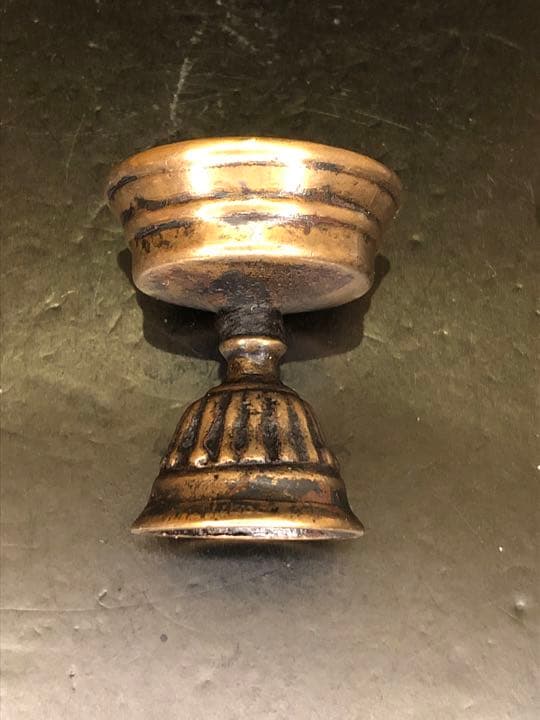 K107 チベット 酥油灯燭台 スー油灯 K107 チベット 酥油灯燭台 スー油灯