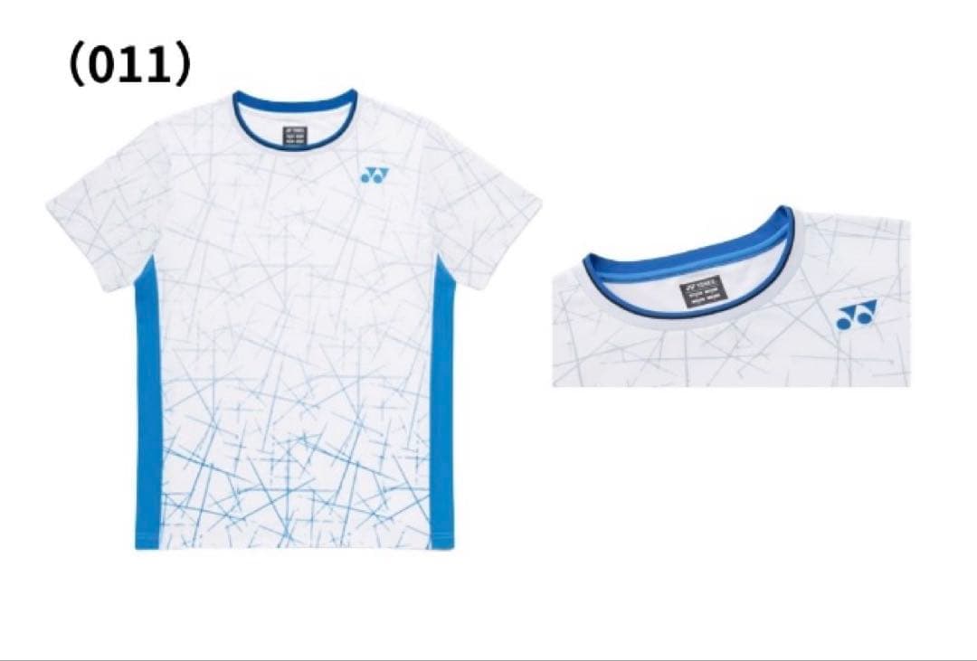 YONEX バドミントン ゲームシャツ L ホワイト NTT限定モデル YONEX バドミントン ゲームシャツ L ホワイト NTT限定モデル YONEX
