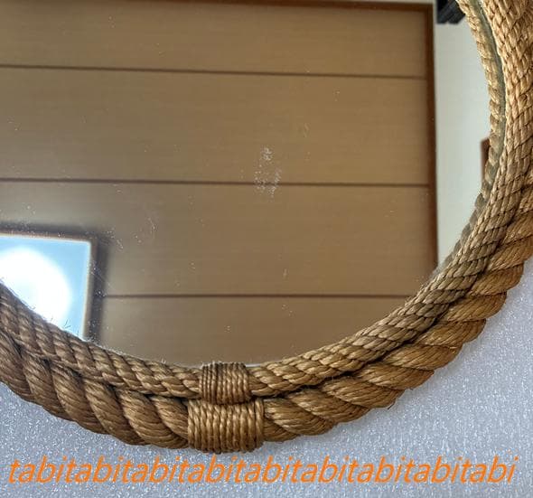 限定値下 audoux&minet オードミネ ロープ ミラー 鏡 - メルカリ