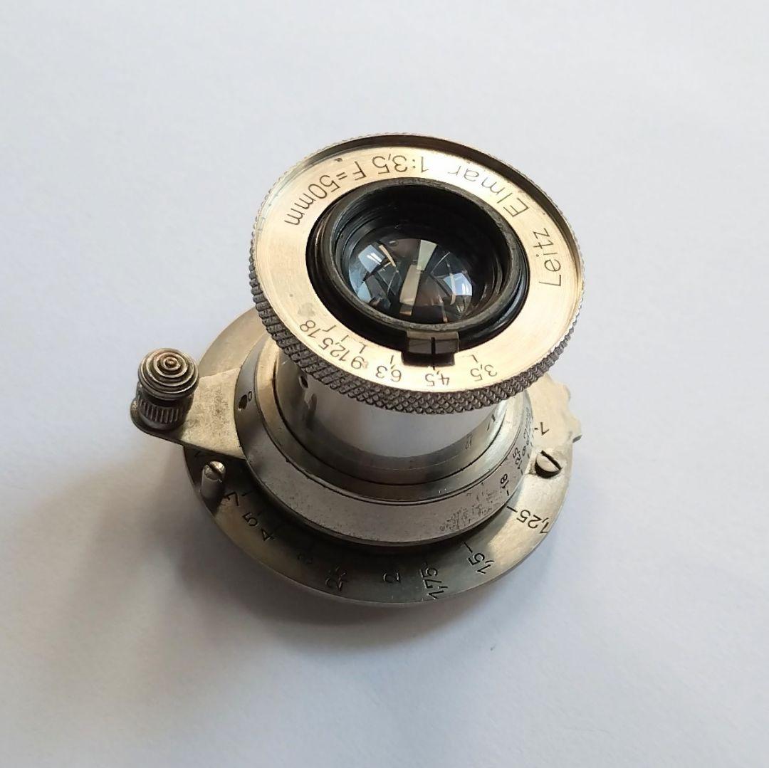 Leitz Elmar f=5cm f/3.5/ニッケルエルマー/Lマウント - メルカリ