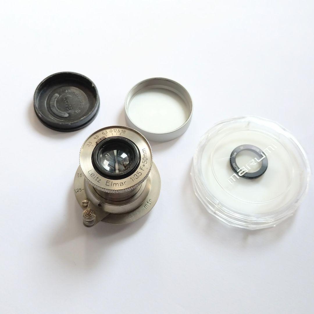Leitz Elmar f=5cm f/3.5/ニッケルエルマー/Lマウント - メルカリ