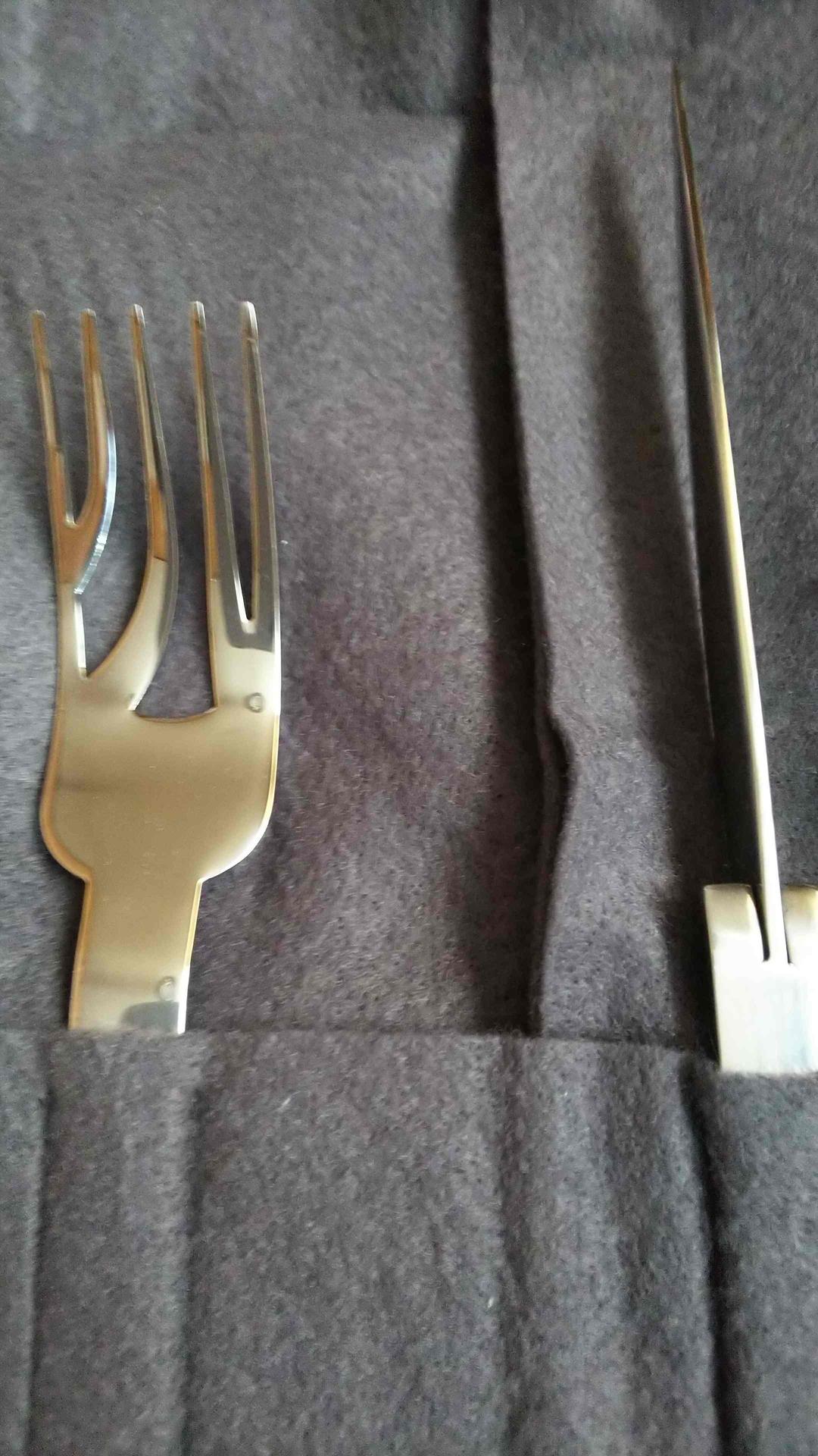 希少シロデザイン フルコース3カトラリー3セット