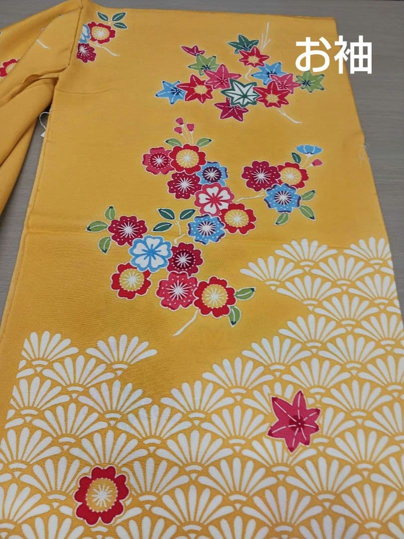 特選 京都 栗山びんがた 七歳お祝い着物 オーダー品 - メルカリ